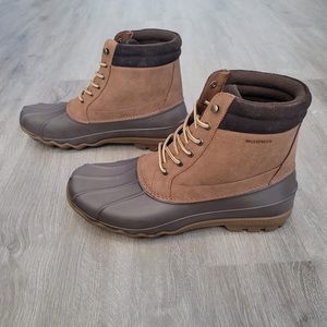 Sperry Brewster Waterproof Duck Boots Men’s NWOB